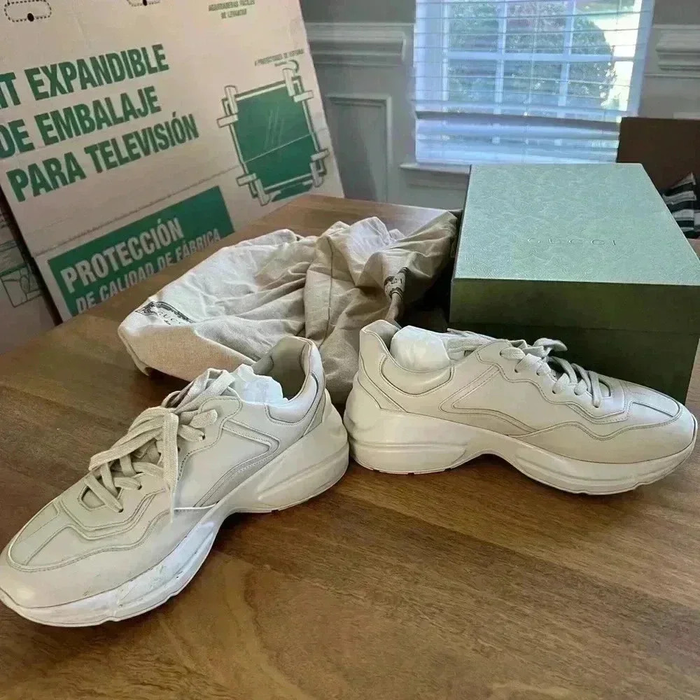 Gucci sneakers women size 8.5 - Picture 3 of 4